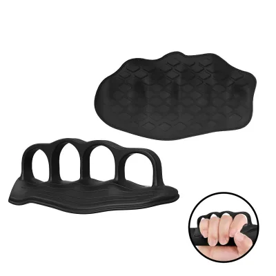 HWWR-0257#Fitness Anti-slip Silicone Gel Wrist Guard Pad Wrist Guard Glove Training Weightlifting