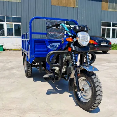 New 150cc Gasoline Tricycle Passenger Cargo Model with Open Style Body Powerful Performance Effortless Hill Climbing