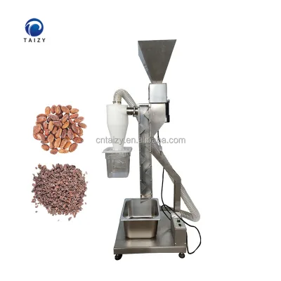 Roasted Cocoa Bean Huller Cracking and Winnower Coffee Bean Peeling Machine