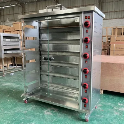 3/6/9 rods electric chicken rotisserie