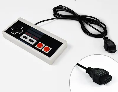 9 Pin Port Cable Video Game Controller FC Game Accessories Classic Controller