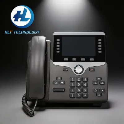 CP-8851-k9 Enterprise HD Color IP Phone with Bluetooth & USB, Dual Gigabit Ethernet Port, High-Performance Office SIP Desk Phone