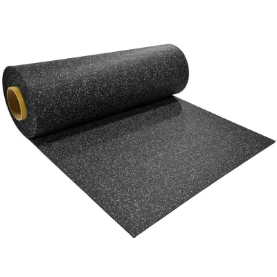 Piso De Goma Reciclada/Suelo De Caucho/red Speckle Rubber Floor Gym