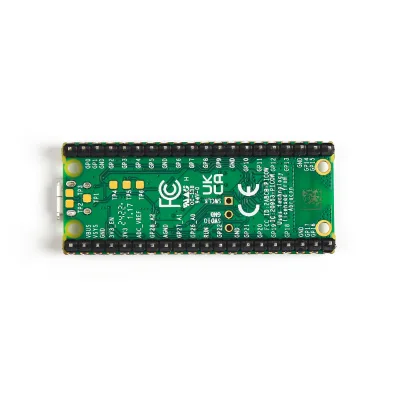 Original Raspberry Pi Pico Rp2040 Wireless With Headers Soldered Pico H W Raspberry Pi Pico Wh