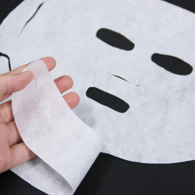Biodegradable Natural Cotton Facial Mask Material Ear-loop Face Mask Sheet