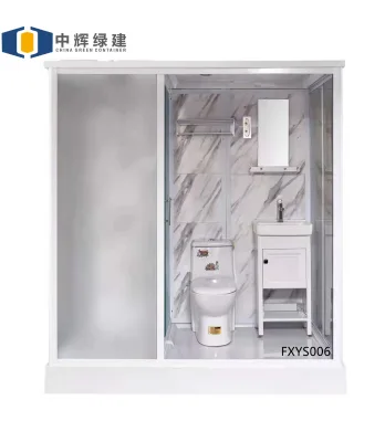 CGCH Luxury Shower Room With Toughened Safety Glass Bathroom Custom Four Sided PVC Wall Panel