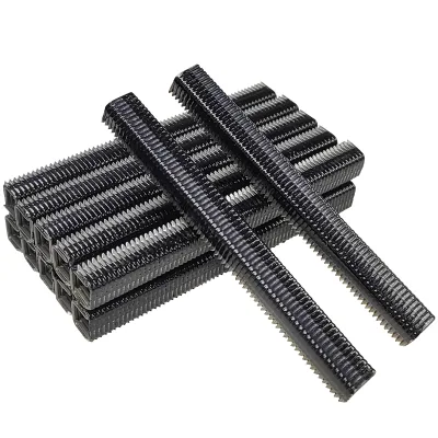 N810 High Carbon Galvanized Iron Yard Nails Sharp Leg Rattan Chair Brad Nail High Carbon Steel Code Staple