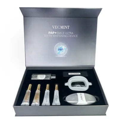 Home Use Ultra Teeth Whitening Kit Travel Dental Kit with Teeth Whitening Device PAP Teeth Whitening Gel for Home Application