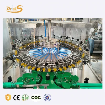 Automatic High Speed Rotary Auto Bottle Washing Machine Small Glass Bottle Washing Machine