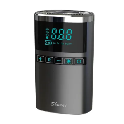 Smart Digital Truck Air Compressor Fast Inflation 150PSI Portable Car Compressor ABS Wireless Tire Inflator Box Packed