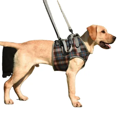 Elderly Pet Dogs Auxiliary Lifting Belt Comfortable Hind Leg Disability Pet Abdominal Walking Belt for Postoperative Rehabilitat