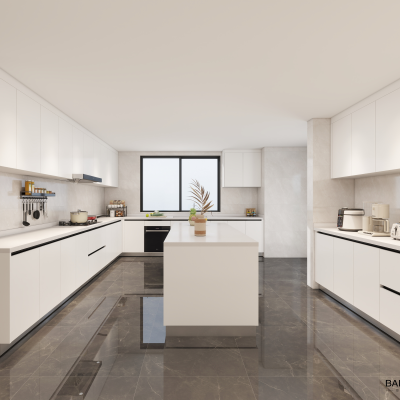 Factory Supplier Modern Condo Kitchen Cabinets  Home Kitchen Cabinets Lacqure Kitchen Cabinet Design
