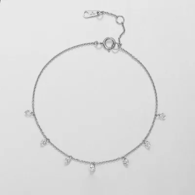 14k/18k Solid Gold Tennis Bracelet with Lab-Created Diamond for GIA Certified 1mm-3mm Sizes for Women/Man Gift