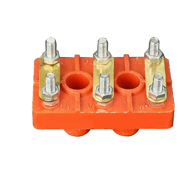 Terminal Motor Terminal Block Red Bakelite 3 Phase Motor Wiring Terminal Plate Brass Conductive Terminal Connector