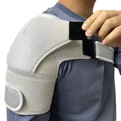 Neoprene Both Left and Right Adjustable Shoulder Guard for Athletes