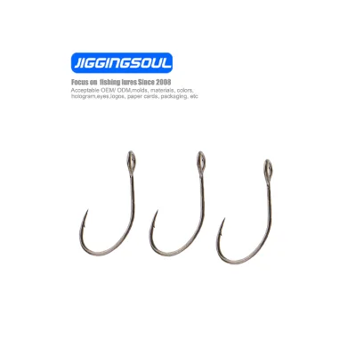 JIGGINGSOUL-FH245-4#6#8#10# Squid Octopus Assist Jig Big Game Stainless Steel Saltwater Sea Fish Fishing Hook