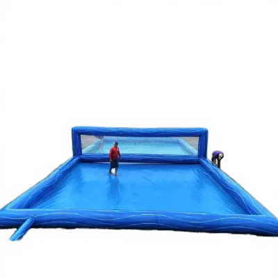 Commercial Inflatable PVC Water Volleyball Court and Football Field with 100-500kg Capacity for Sports & Amusement Activities