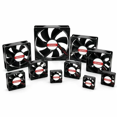 High Speed DC Axial Fan DC-3010 12V 40.8m³/h (24CFM) for Portable Testing Gear Heat Elimination