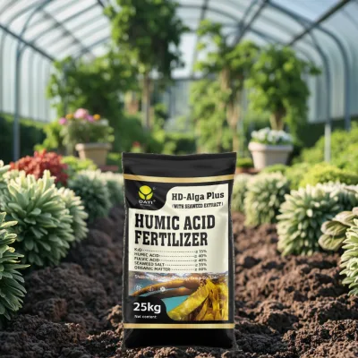 Humic Acid Algal Fertilizer Biological Fertilizer That Boosts Crop Yields by Enhancing Plant Root Development Soil Fertility