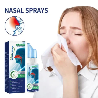 Factory Chinese Supply 20ml Herbal Nasal Spray OEM ODM Private Label Gentle Soothing Daily Nasal Cleansing Care Bulk Wholesale