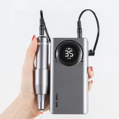 cordless rechargeable portable nail drill medicool pro power 35k portable nail drill 35000RPM electric Body usb charge