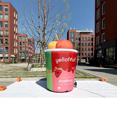 Giant Inflatable Doughnut Blow up Ice Cream, Fruit, Bread Advertising Inflatable Food Model for Promotion