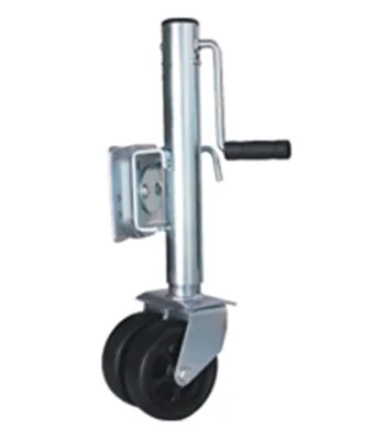 Heavy-Duty Trailer Jack with Wheel - Adjustable Lift Support for Trailers & Caravans
