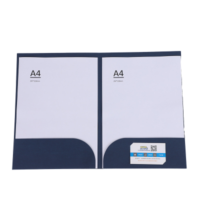 Double Slot A4 Size Paper Document Binder Folder Office File Storage Item Storage Box File