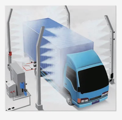 High Pressure Smart Automatic Vehicles Disinfection Channel Sanitizing Tunnel for Vehicle