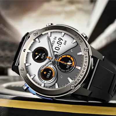 Hot Selling 2024 July Released 5ATM Swim Waterproof Gps BT Montre Connecte Smart Watch Multiple Sensors Android Smartwatch