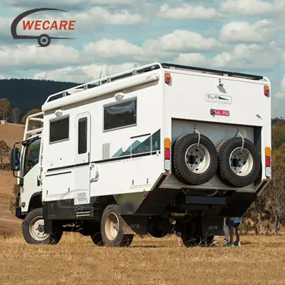Wecare Custom Size Layout Top Quality Truck RV Luxury Hard Side Pickup Camper With Kitchen