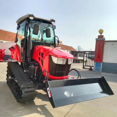 1-Year Warranty Agricultural Crawler Tractors 300mm Track Width  for Multifunction Ditch Fertilizer