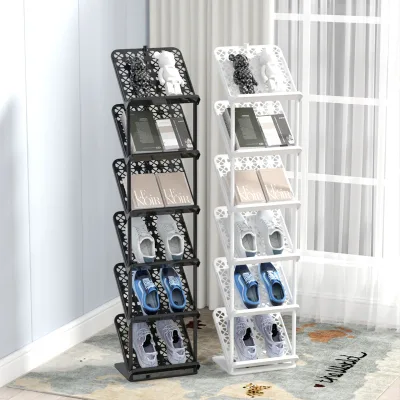New Simple Home Use Entrance Wall Corner Shoe Cabinet Multi Layer Seam Living Room Bathroom Dormitory Shoe Storage Rack