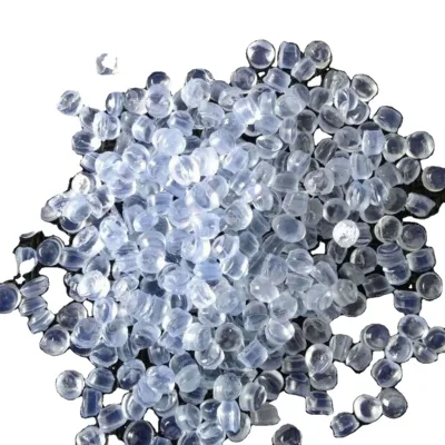 Wholesale Self-Produced Transparent Crystal Material PVC Particles Injection Moldable Craft Water Shoes Raw Material