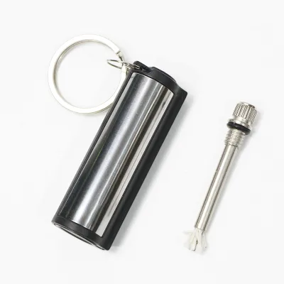 Keychain Flint Fire Starter Flint Match Manufacturers Eco Friendly Fire Starters Waterproof Matchstick for Outdoor Survival