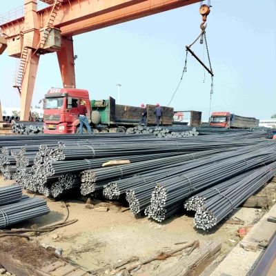 12mm 14mm 16mm Hrb400 Hrb500 Iron Round bar Deformed Steel bar for Construction Use Per Ton Price
