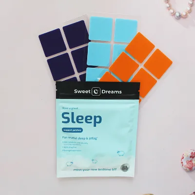 Relax & Wake up Refreshed Melatonin Sleep Patches Long-Lasting Night Comfort Sleep Patch for Men & Women