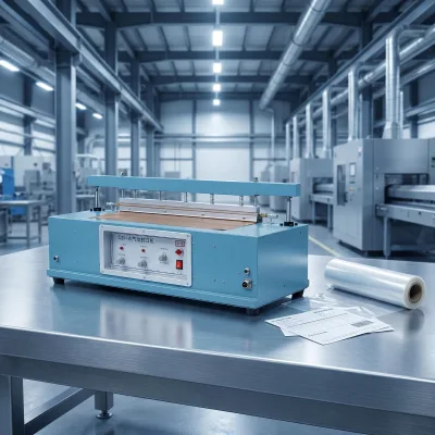 QD-A600 Heat Table Top Plastic Packaging Sealer for Plastic Bags and Paper Films