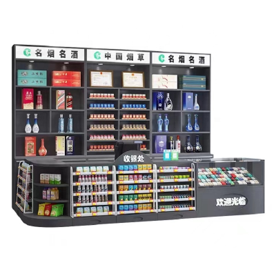 Grocery Cashier Checkout Counter Cash Draw Casher for Sweet Shop
