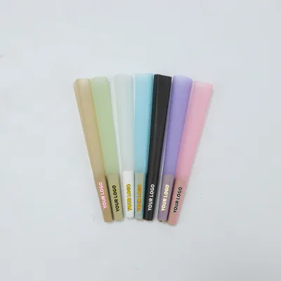 84/98/109mm Rolling Paper Packaging Pre Rolled Cone 100% Natural Custom OME YOUR LOGO Label