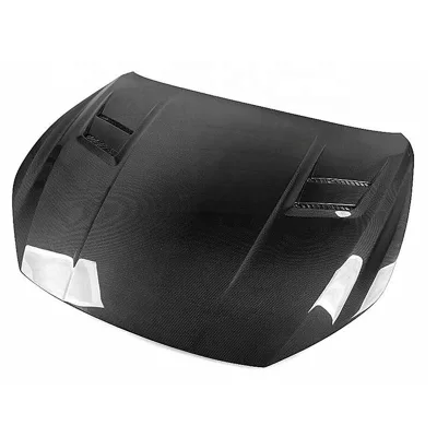 High Quality Front Hood for maserati Ghibli 2014-2016 Carbon Fiber Aspace Style Engine Hood Cover Ventilated Hood 1 Piece