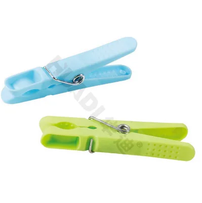 Quality Plastic Clothes Pegs Multi Color Plastic Cloth Pegs 24pc Pack