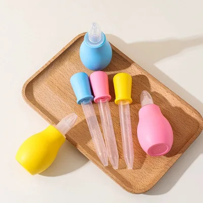 Everyday Use Reusable Penguin pp Nasal Aspirator Baby Nose Cleaner Suction Device for Cleaning Baby's Nose