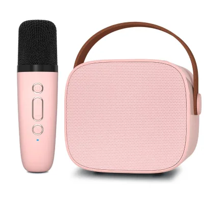 Hot Selling Children's Wireless Karaoke Microphone Machine Durable Handheld with Reverb Mode Cardioid USB Plastic Microphone