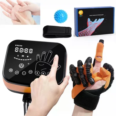 Upgrade Hemiplegia Hand Stroke Recovery Equipment Hand Exercise Therapy Stroke Hand Exerciser Rehabilitation Robot Glove