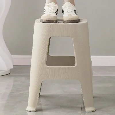 Trendy Plastic Stools in Matte and Glossy Finishes - Modern Plastic Bench Stools to Enhance Your Home Decor