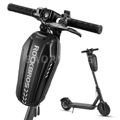 Bag for Ebike Hard Shell Waterproof Scooter Storage Bag Ebike Front Frame Bag