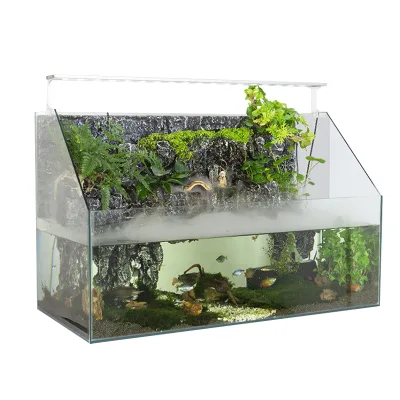Jinjing Ultra White Tank Aquarium Customized Ultra White Glass Fillet Aquarium