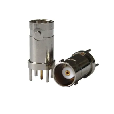 CHAOYI RF Connector BNC-KE RF Connector Female Jack Connector Pcb Mount BNC Connector for Antena TV Digital