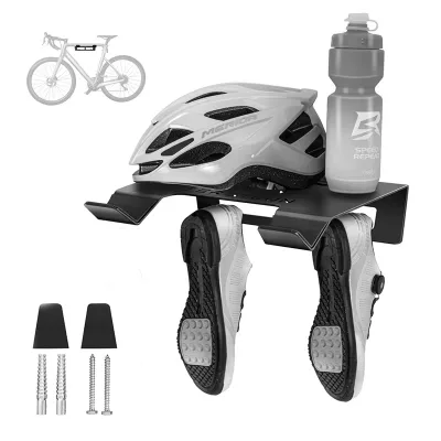 High Quality bicycle Wall Mounted - bicycle Hanger Can Accommodate Helmets and Shoes